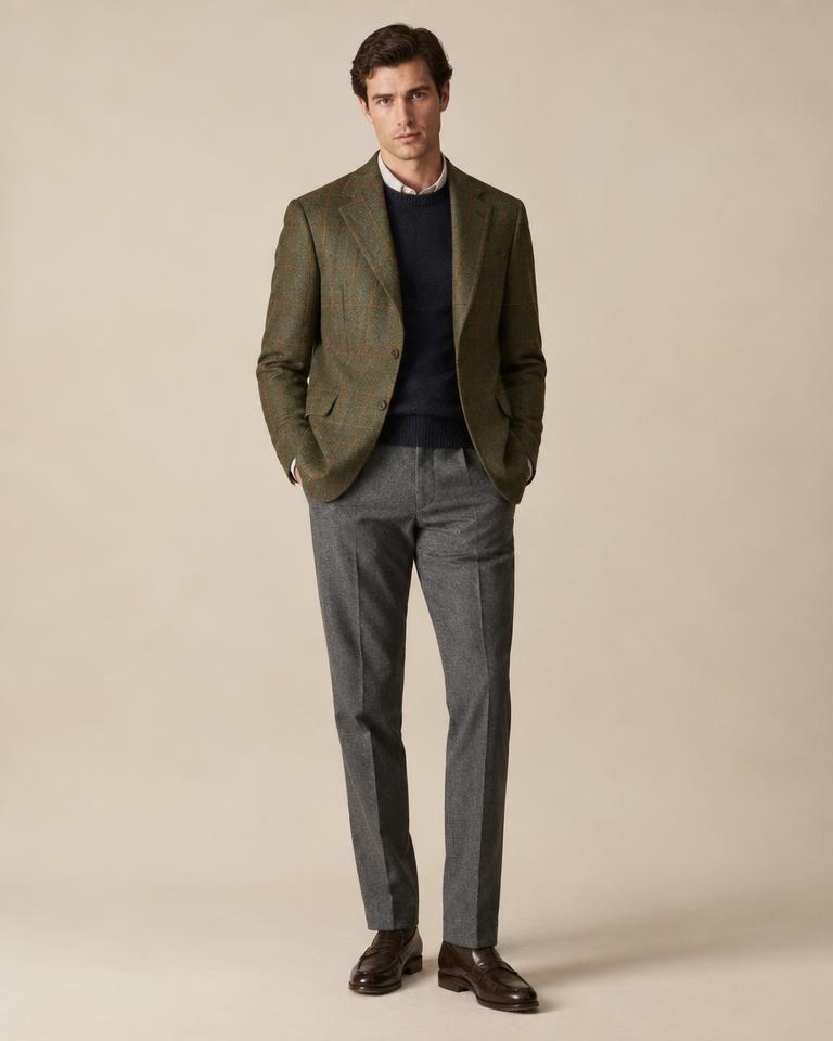Green Tweed Sport Jacket